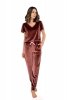 Dres Audrey Burgundowy